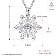 Picture of Platinum Plated Small Pendant Necklace from Reliable Manufacturer