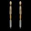 Show details for New Season Gold Plated Casual Dangle Earrings with SGS/ISO Certification