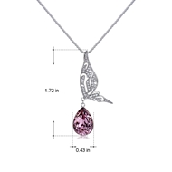 Picture of Irresistible Purple 16 Inch Pendant Necklace with No-Risk Return