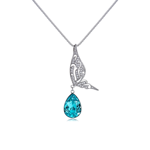 Picture of Low Cost Platinum Plated Casual Pendant Necklace with Low Cost