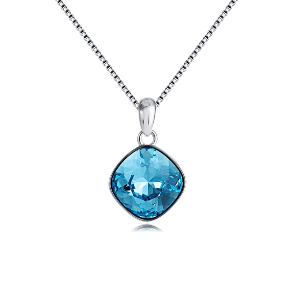 Picture of Eye-Catching Blue Zinc Alloy Pendant Necklace with Member Discount