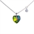 Picture of Beautiful Swarovski Element Colorful Pendant Necklace