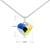 Picture of Popular Swarovski Element Colorful Pendant Necklace