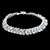 Picture of Unique Cubic Zirconia White Tennis Bracelet