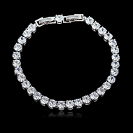 Picture of Sparkling Casual Cubic Zirconia Tennis Bracelet