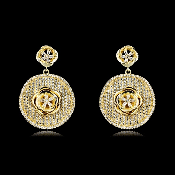 Picture of Casual Gold Plated Drop & Dangle Earrings with Fast Delivery