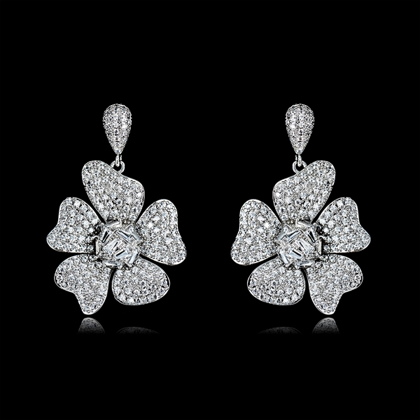 Picture of Casual Cubic Zirconia Drop & Dangle Earrings at Unbeatable Price