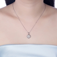 Picture of Fast Selling White 925 Sterling Silver Pendant Necklace