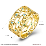 Picture of Purchase Gold Plated 925 Sterling Silver Fashion Ring Exclusive Online