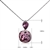 Picture of Fashion Purple Pendant Necklace with 3~7 Day Delivery