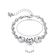 Picture of Fashion Platinum Plated Fashion Bracelet with 3~7 Day Delivery