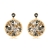 Picture of Big Swarovski Element Dangle Earrings From Reliable Factory