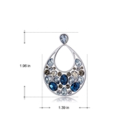 Picture of Charming Blue Zinc Alloy Dangle Earrings at Great Low Price