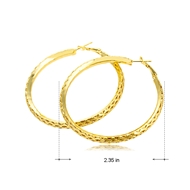 Picture of Dubai Casual Big Hoop Earrings with Unbeatable Quality