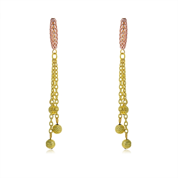 Picture of Need-Now Gold Plated Dubai Dangle Earrings from Editor Picks