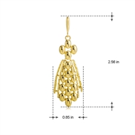 Picture of Dubai Zinc Alloy Dangle Earrings with Speedy Delivery