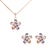 Picture of Wholesale Rose Gold Plated Zinc Alloy Necklace and Earring Set with No-Risk Return