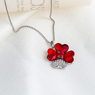 Picture of Casual Platinum Plated Pendant Necklace with Fast Delivery