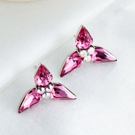 Picture of Sparkling Casual Pink Stud Earrings