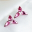Show details for Sparkling Casual Pink Stud Earrings