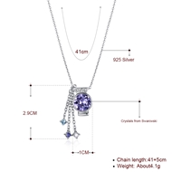 Picture of Fashionable Casual Platinum Plated Pendant Necklace