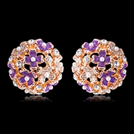 Picture of Fast Selling Rose Gold Plated Zinc Alloy Stud Earrings Online Only