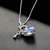 Picture of Featured Colorful Platinum Plated Pendant Necklace Factory Supply