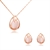 Picture of Classic Rose Gold Plated Necklace and Earring Set with Fast Shipping