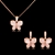 Picture of New Season White Zinc Alloy Necklace and Earring Set with SGS/ISO Certification