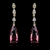 Picture of Origninal Big Platinum Plated Dangle Earrings