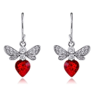 Picture of Great Value Medium Swarovski Element Drop & Dangle Earrings at Factory Price