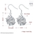 Picture of Hot Selling Platinum Plated Cubic Zirconia Drop & Dangle Earrings from Top Designer