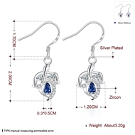 Picture of Delicate Medium Drop & Dangle Earrings with Wow Elements