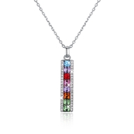 Picture of Stylish Small 925 Sterling Silver Pendant Necklace