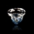 Picture of Kind  Swarovski Element Platinum Plated Fashion Rings