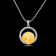 Picture of Nice Swarovski Element Casual Pendant Necklace