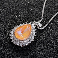 Picture of Eye-Catching Platinum Plated Casual Pendant Necklace with Member Discount