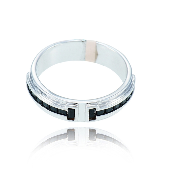 Picture of Moving Delicate Platinum Plated Fashion Rings