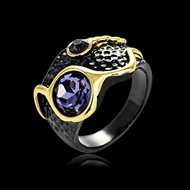 Picture of Classic Multi-tone Plated Fashion Ring Best Price