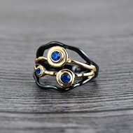 Picture of Zinc Alloy Blue Fashion Ring Online