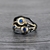 Picture of Zinc Alloy Blue Fashion Ring Online