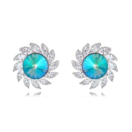 Picture of Casual Blue Stud Earrings with Speedy Delivery