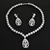 Picture of Good Quality Cubic Zirconia Casual Necklace and Earring Set