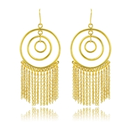 Picture of Shinning Dubai Style Gold Plated Drop & Dangle