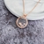 Picture of Delicate Rose Gold Plated Pendant Necklace in Flattering Style