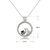 Picture of Recommended Platinum Plated Small Pendant Necklace in Bulk