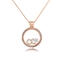 Show details for Origninal Small Rose Gold Plated Pendant Necklace