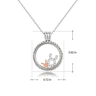 Picture of Purchase Platinum Plated White Pendant Necklace Best Price