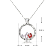 Picture of Popular Cubic Zirconia Purple Pendant Necklace