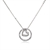 Picture of Delicate Platinum Plated Pendant Necklace with Full Guarantee